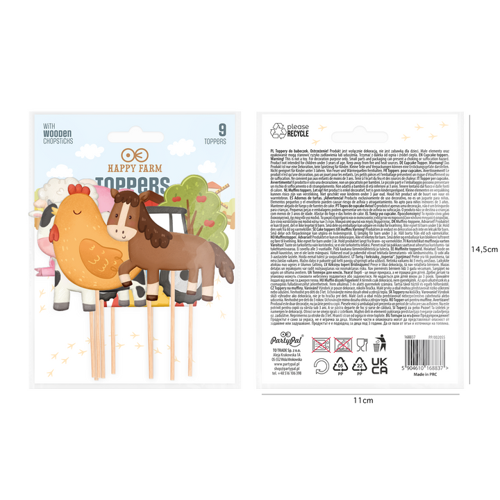 Toppery Farma 9 szt. zestaw