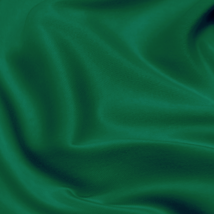 Smooth green satin 0.16x9m
