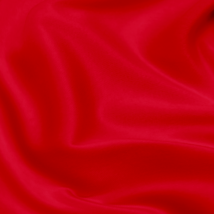 Smooth red satin 0.36x9m