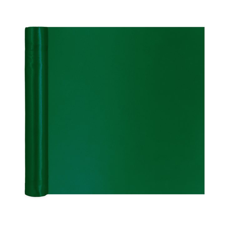 Smooth green satin 0.36x9m