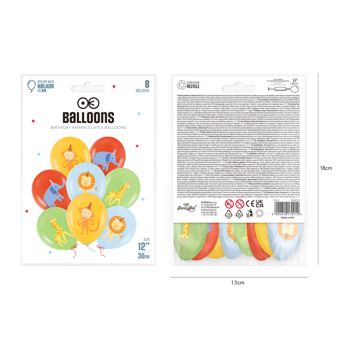 Lot de 8 ballons d&