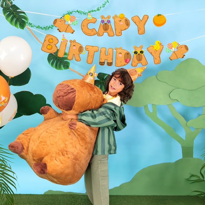 Striscione Capy Birthday 210x18 cm