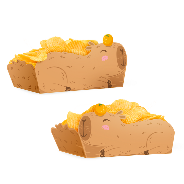 Pudełko na chipsy Capybara 16 x 11 x 8cm 3 szt.