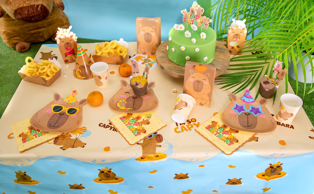 Capybara Cake Topper, 1 piece