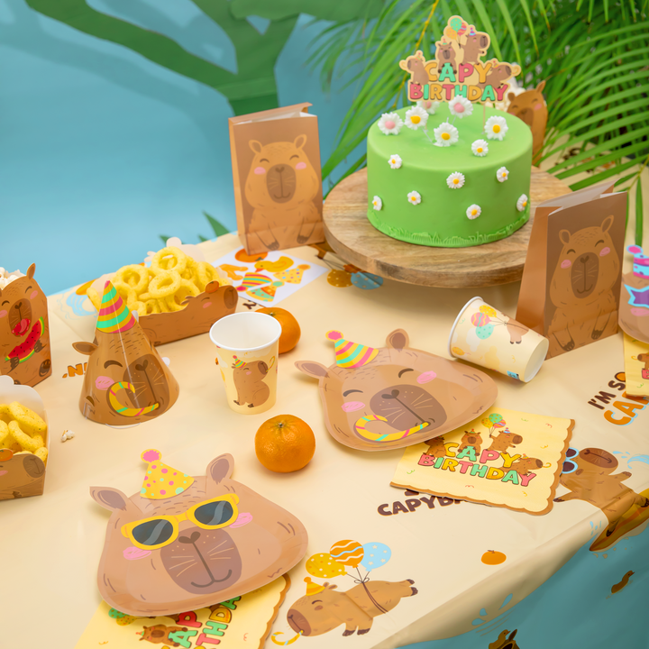 Capybara Cake Topper, 1 piece