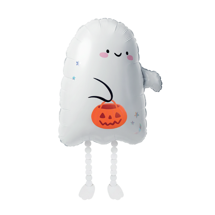 Ballon en aluminium sur pied « Fantôme d&