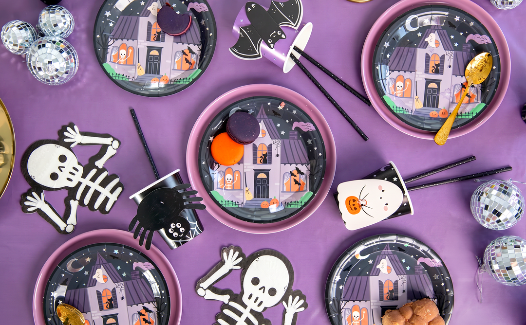 Serviettes de table « Squelette d&
