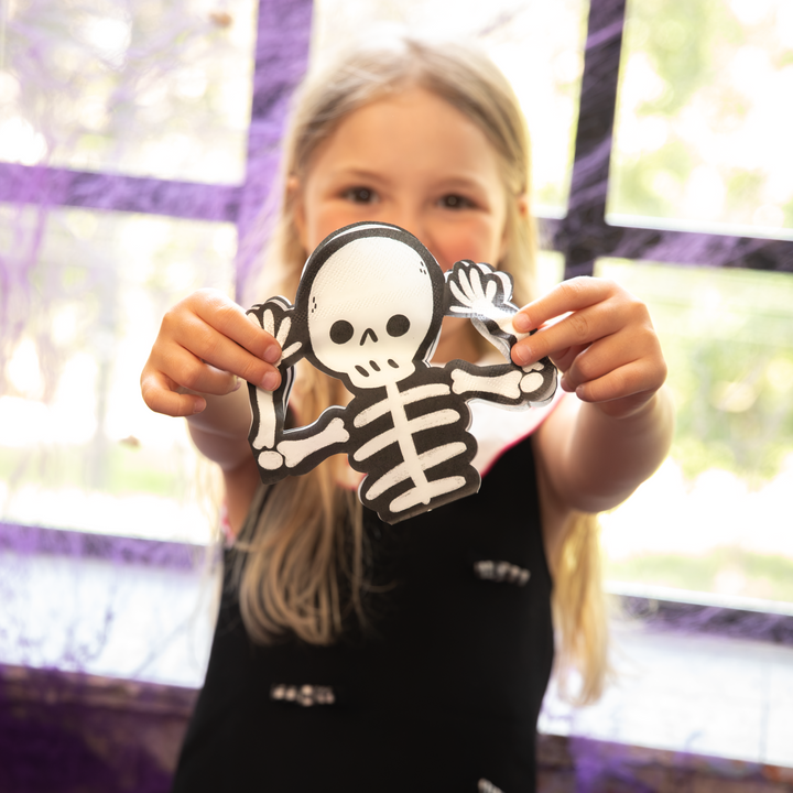 Serviettes de table « Squelette d&