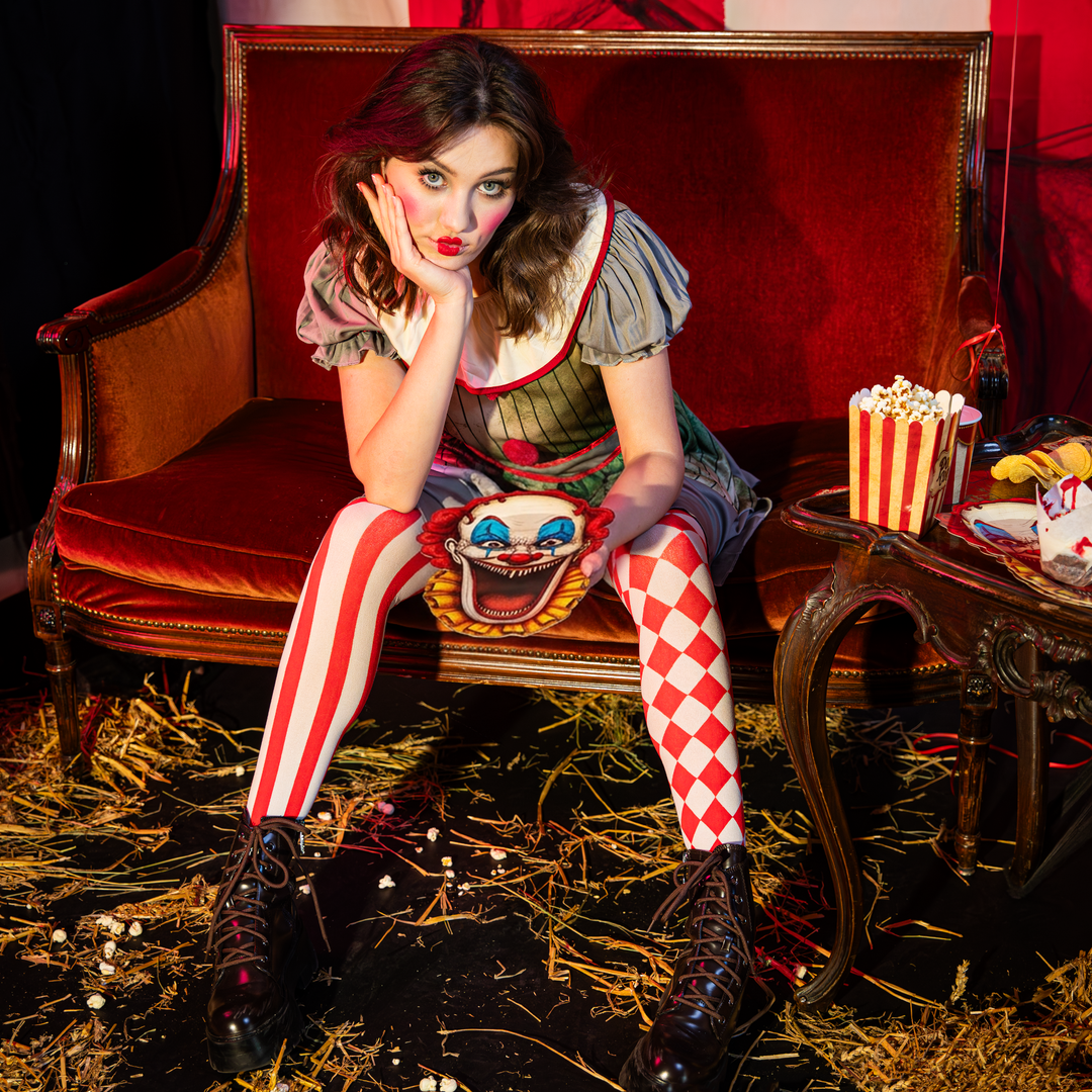 Assiettes en papier « Halloween Freak Show », lot de 6