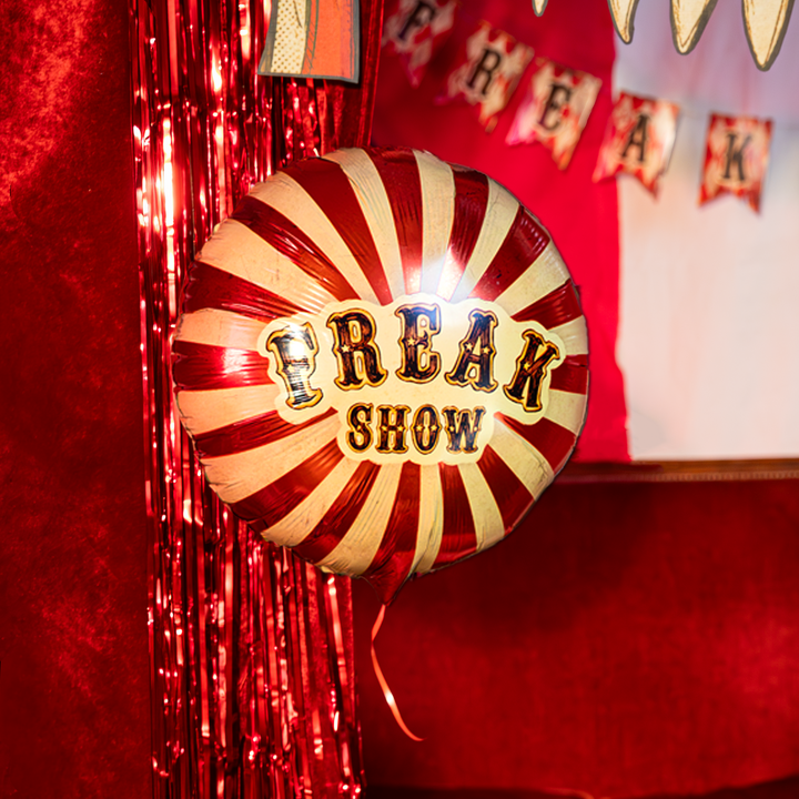 Ballon en aluminium « Halloween Freak Show » 45 cm