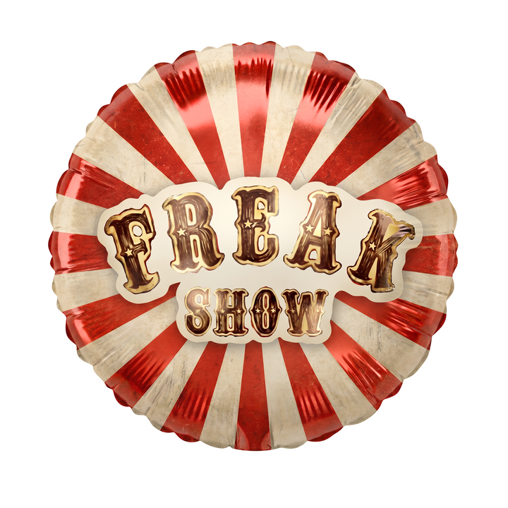 Ballon en aluminium « Halloween Freak Show » 45 cm
