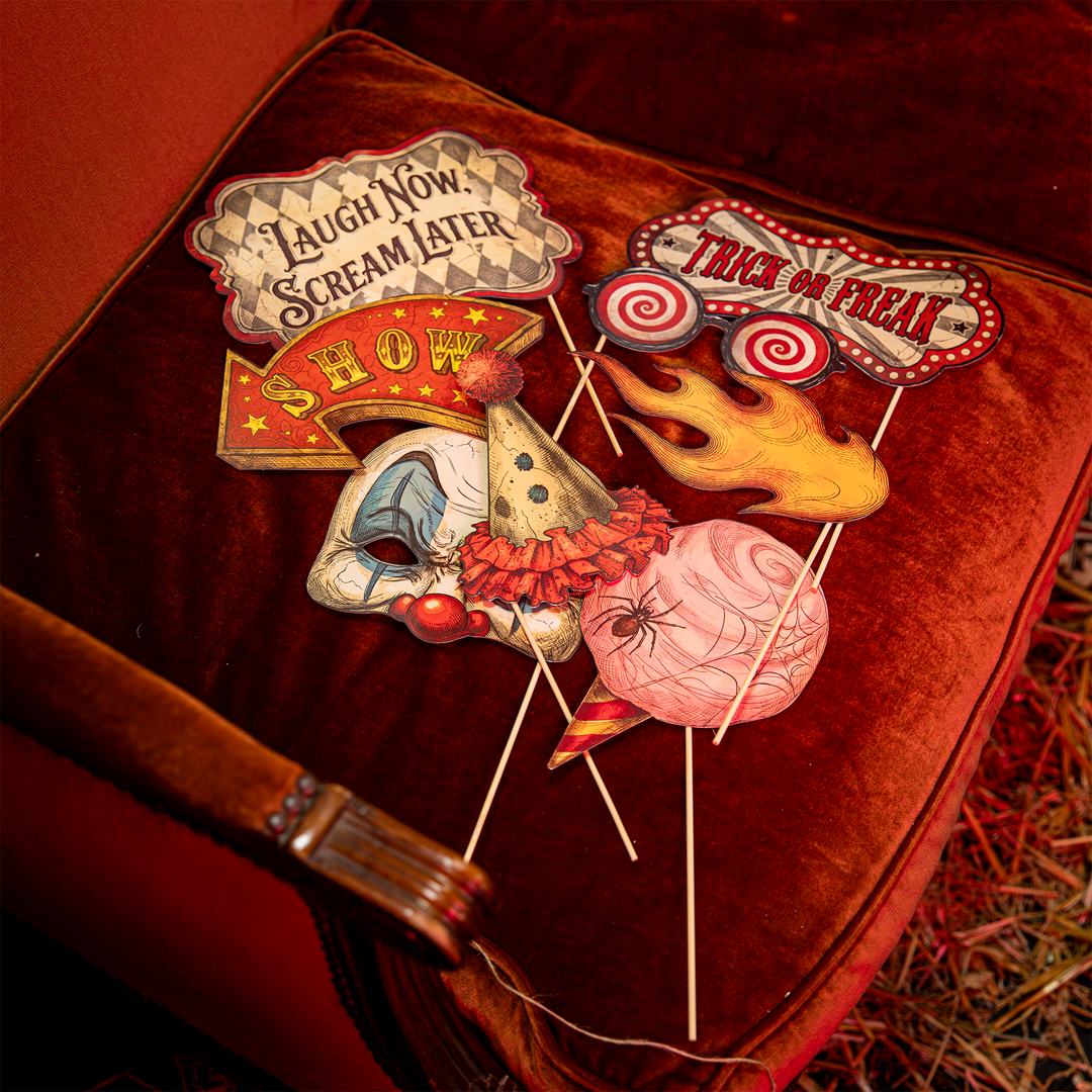 Accessoires pour photos « Halloween Freak Show » (12 pièces)