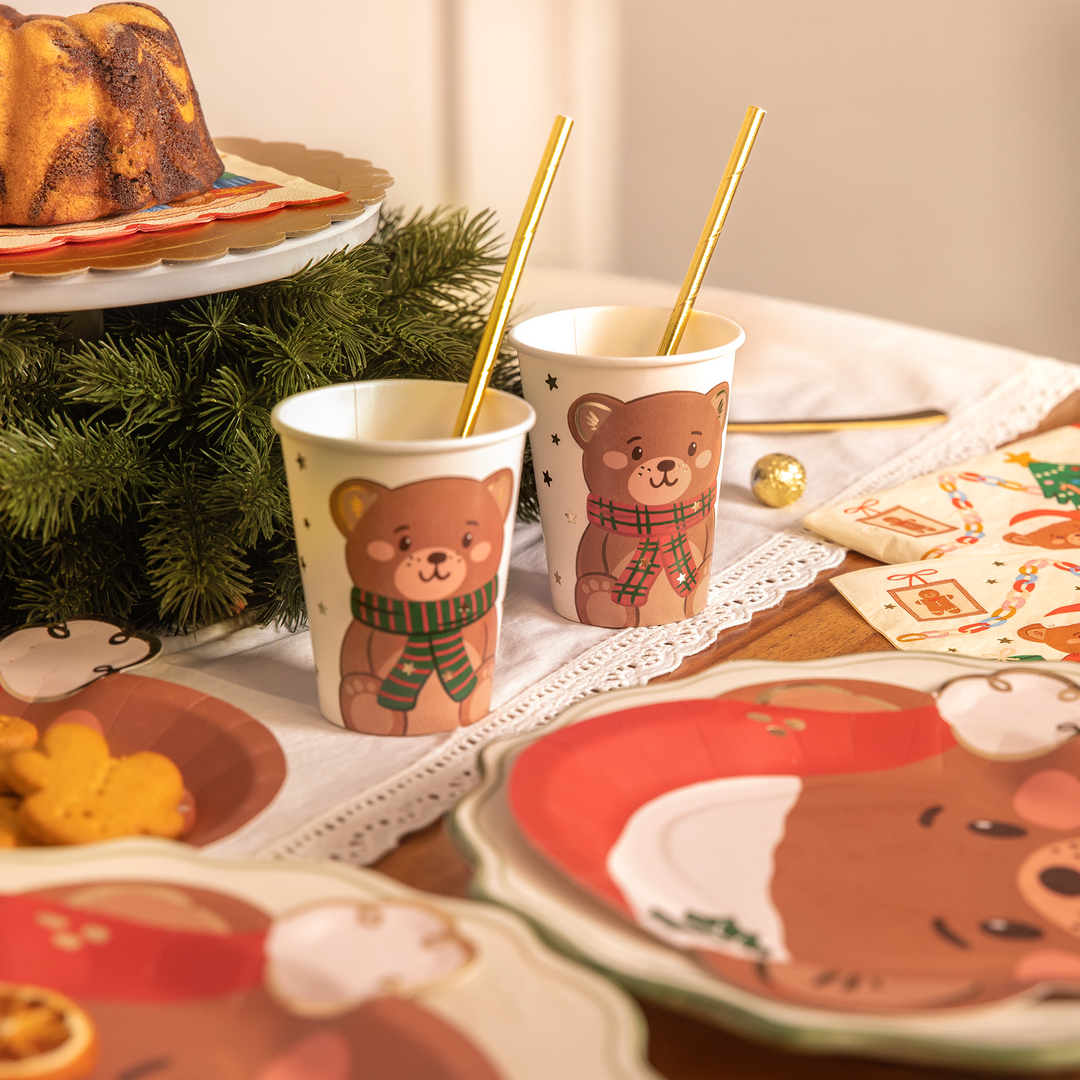 Christmas Bear Mug, 270 ml, 6-pack