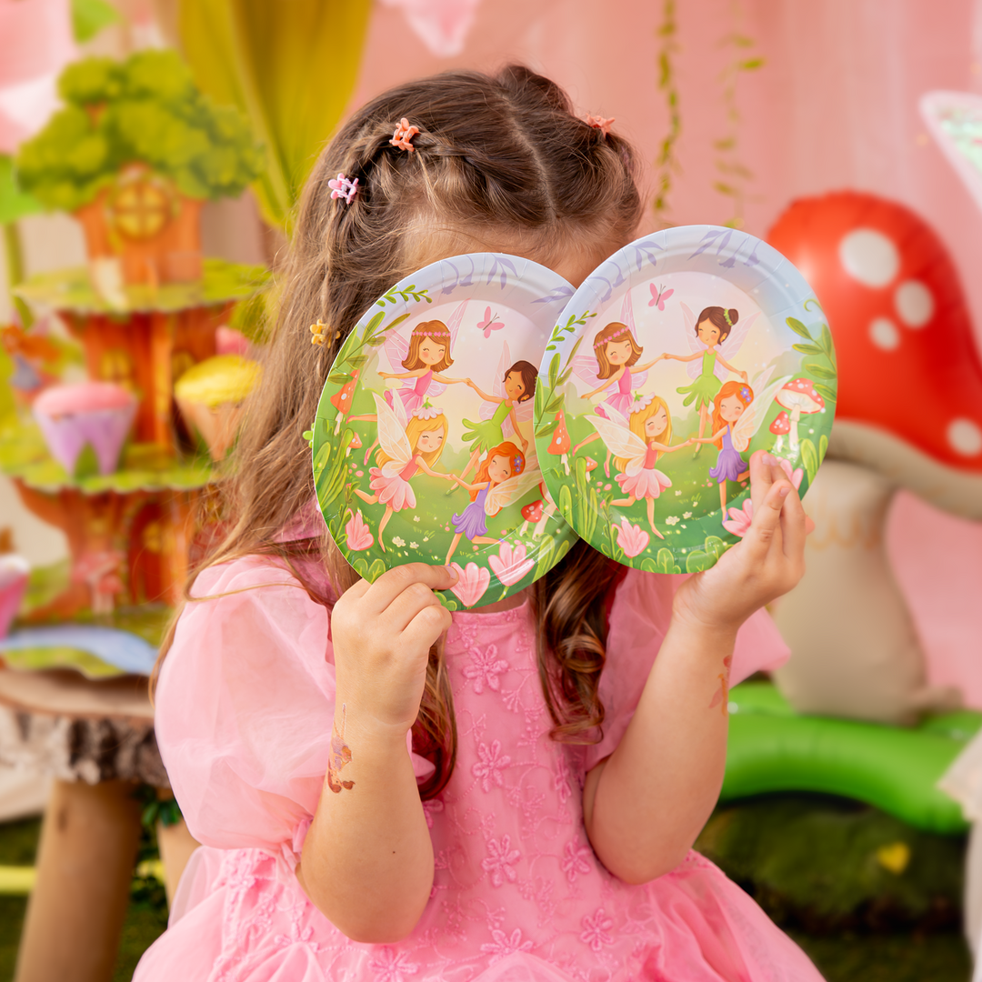 "Fairies" 7-inch Paper Plates, 6-piece set