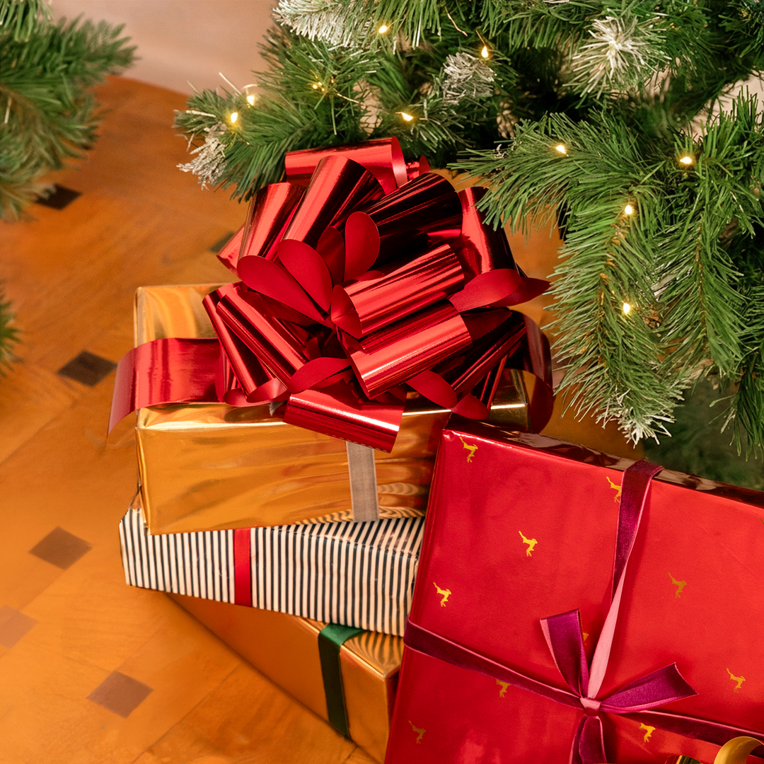 Red Gift Bow, 25 cm, 1 piece