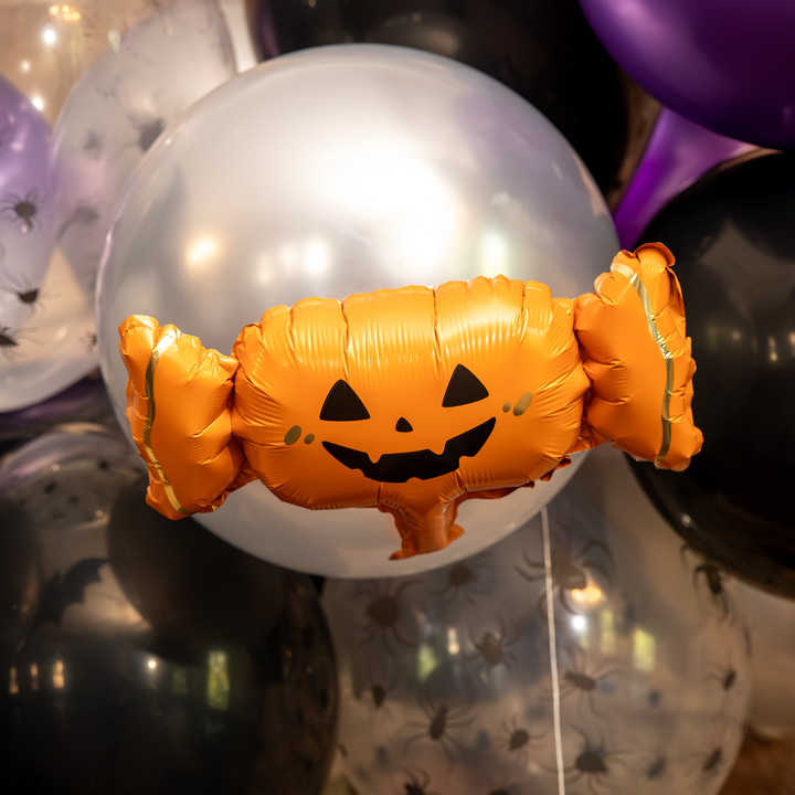 Ballons en aluminium Halloween, lot de 5 - coffret