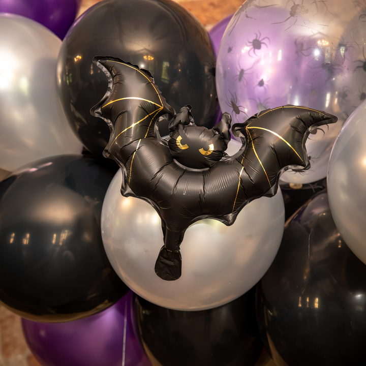 Ballons en aluminium Halloween, lot de 5 - coffret
