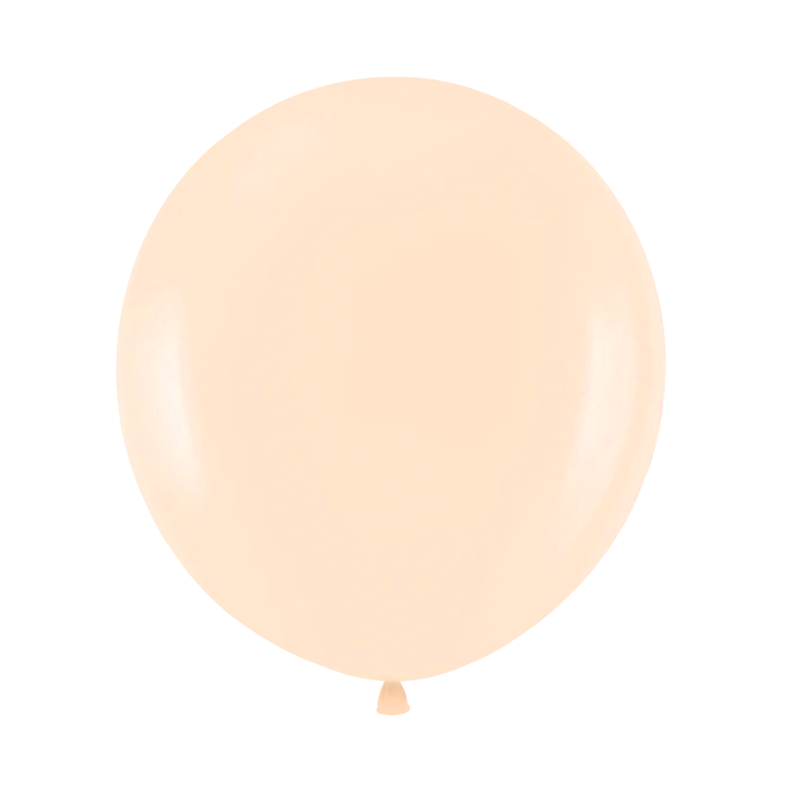Balony pastelowe jasne łososiowe 18 cali 2 szt.