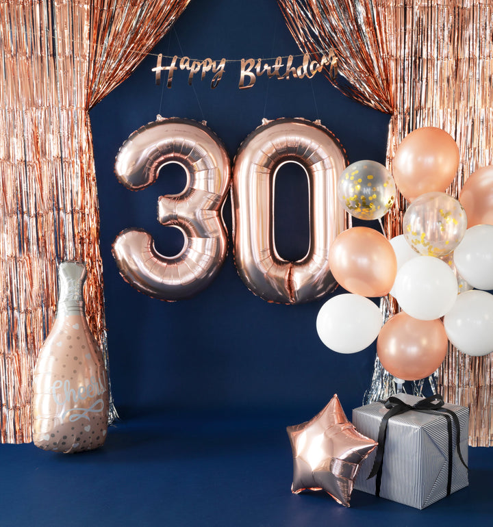 Balony chrom rose gold 12 cali 100 szt.