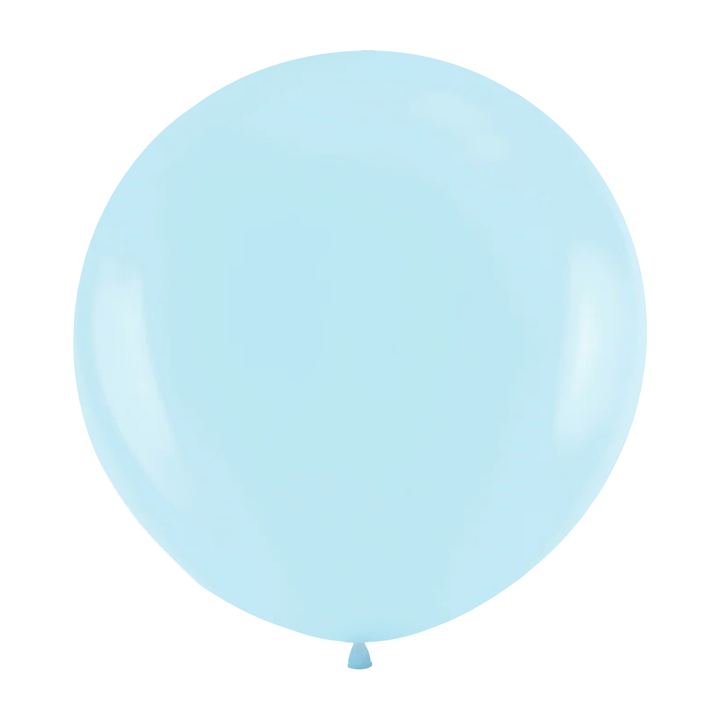 Balon okrągły jasnoniebieski 36cali 1szt.