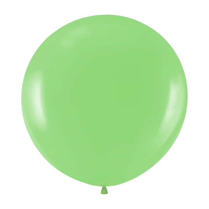 Balon okrągły jasnozielony 36cali 1szt.