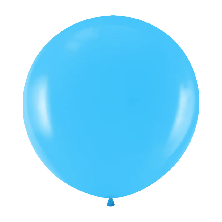Balon okrągły niebieski 36cali 1szt.