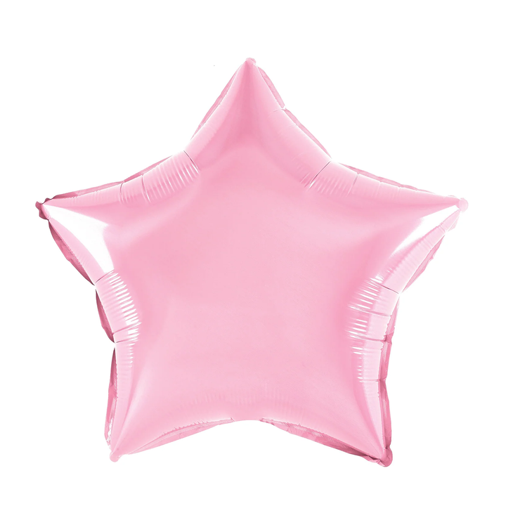Folienballon „Stern“, rosa, 18 Zoll