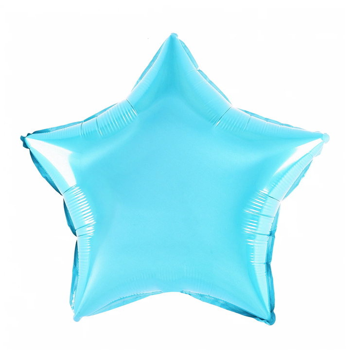 Folienballon „Stern“, blau, 18 Zoll