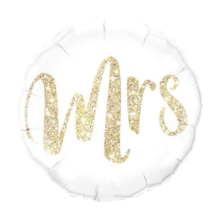 Balon foliowy MRS biały 18cali