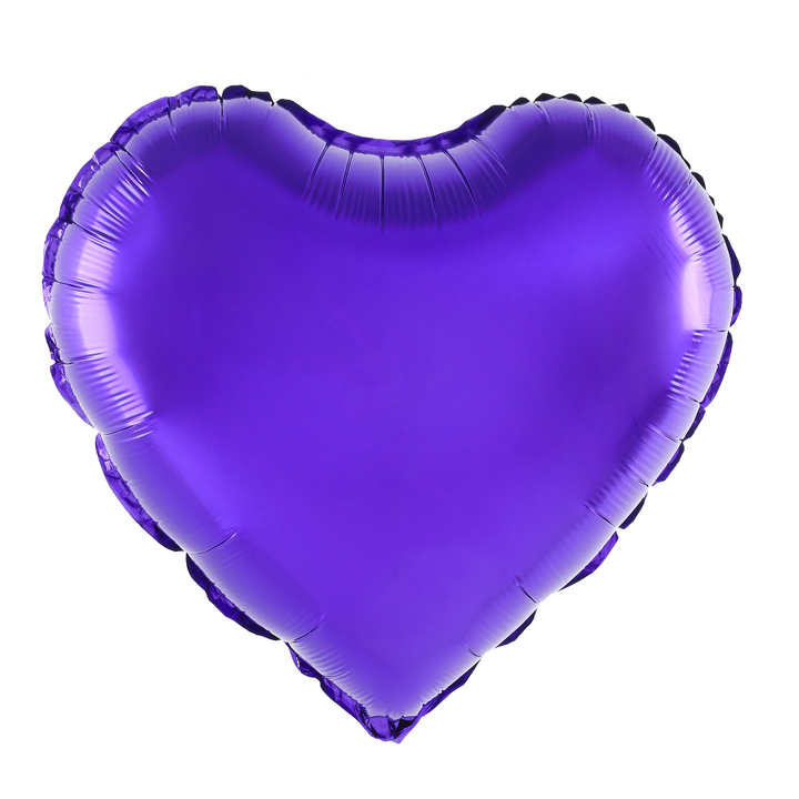 Balon foliowy Serce fioletowy 18cali