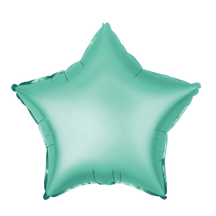 Folienballon „Stern“, mattgrün, 18 Zoll, N