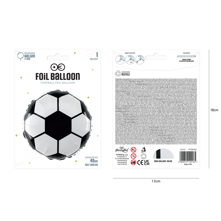Balon foliowy Football 45cm
