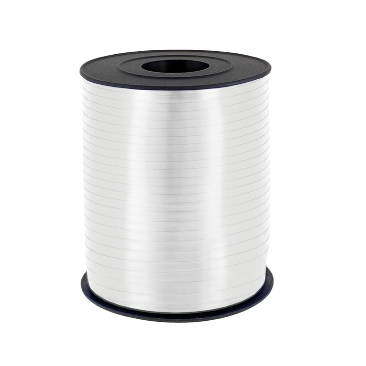White plastic ribbon 225m