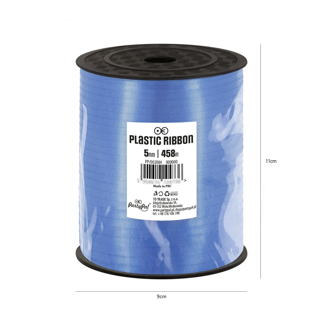 Cobalt plastic ribbon 458m