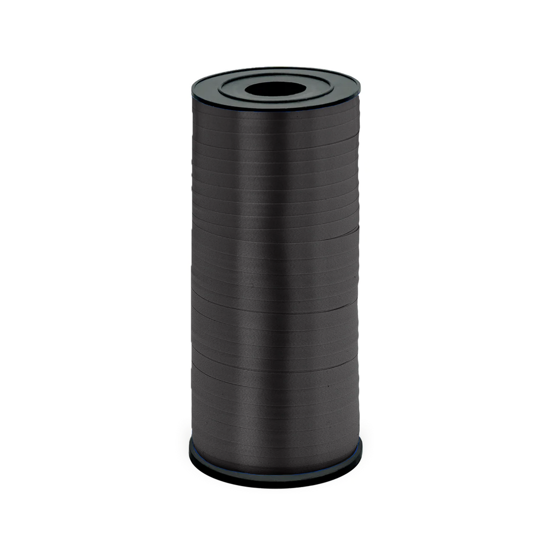 Black plastic ribbon 92m