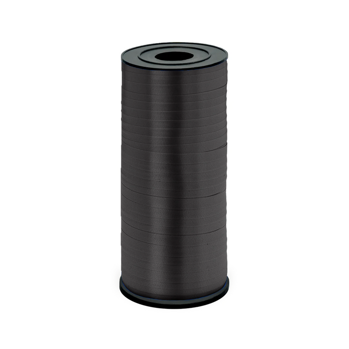 Black plastic ribbon 92m