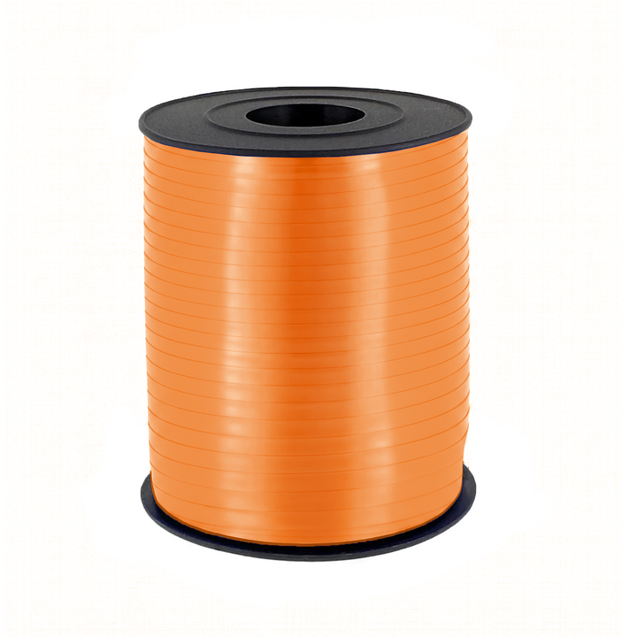 Orange plastic ribbon 225m