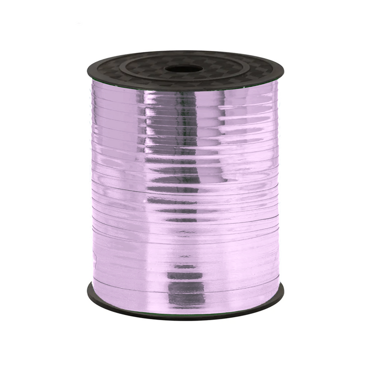 Shiny lilac plastic ribbon 458m