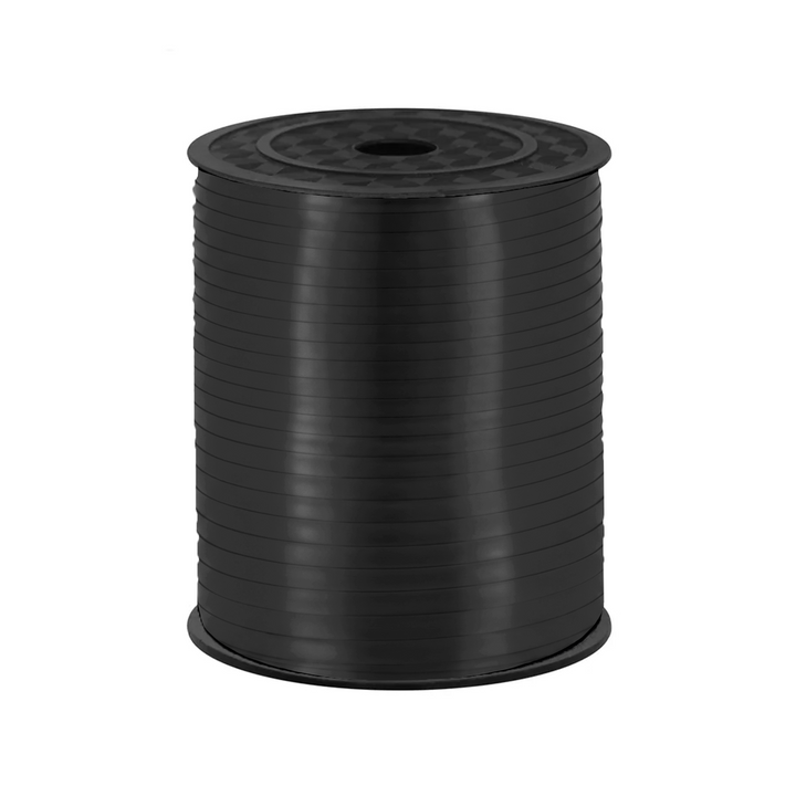 Black plastic ribbon 458m