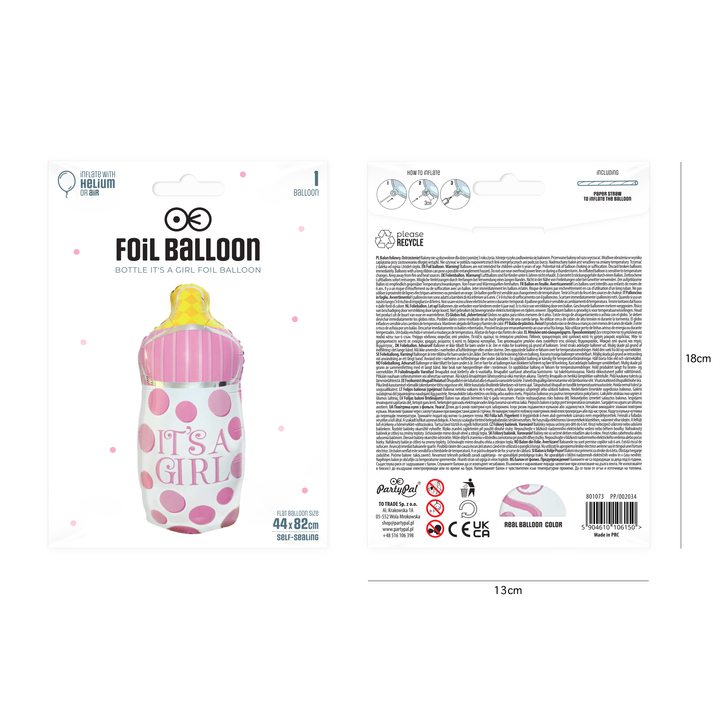 Balon foliowy Butelka It&
