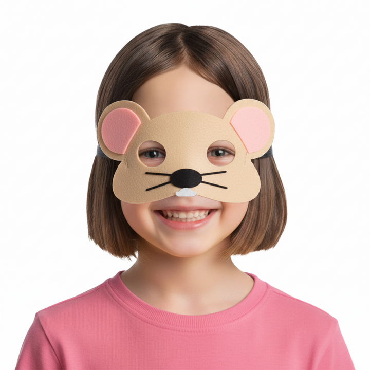 Maska filcowa Mysz 1szt.