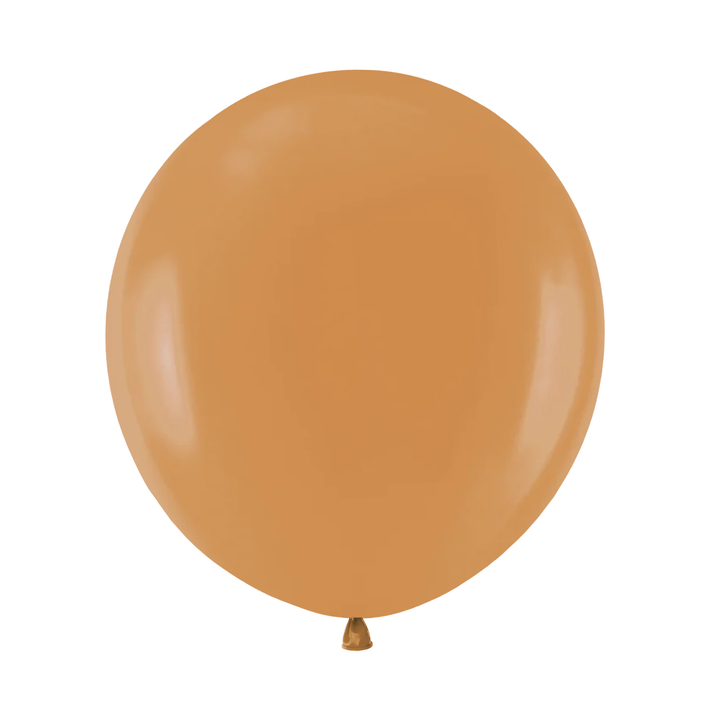 Balony pastelowe mokka 18cali 2szt.