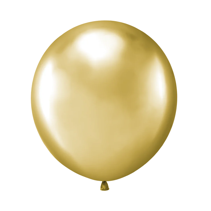 Balony chrom złote 18cali 2szt.