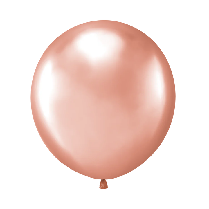 Balony chrom rose gold 18cali 2szt.