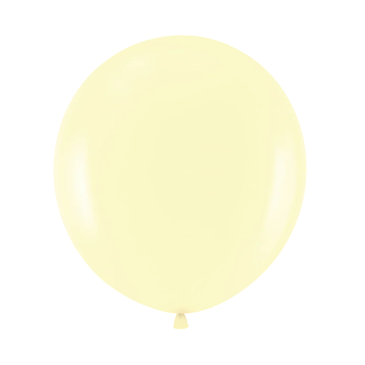 Balony jasnożółte 18cali 2szt.