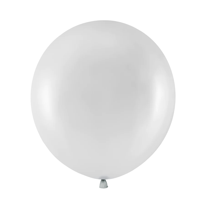 Balony metaliczne srebrne 18cali 2szt.