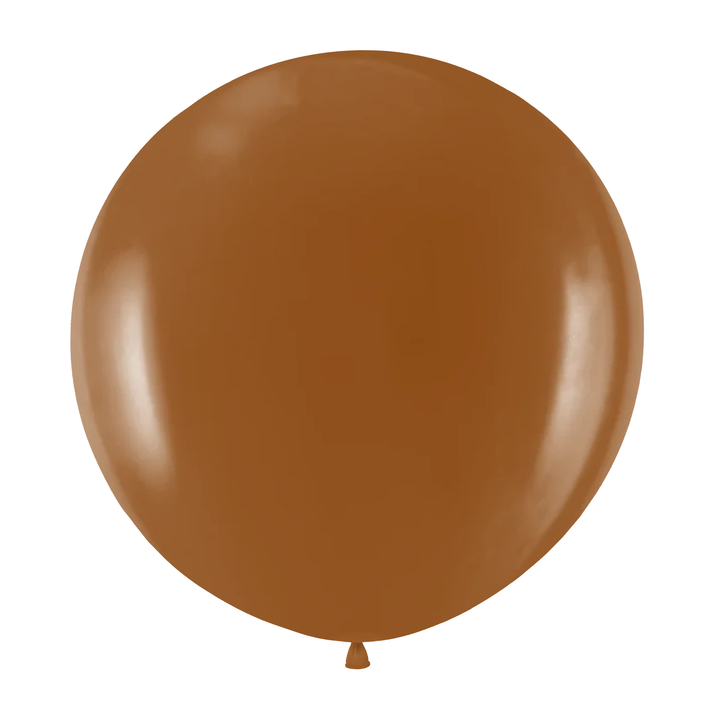 Balon okrągły brązowy 36cali 1szt.