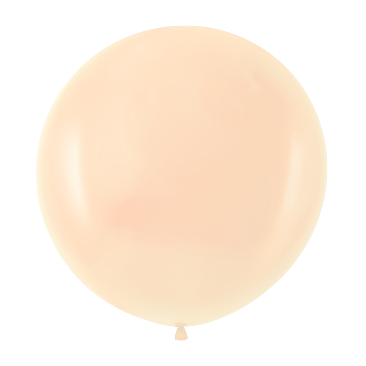 Balon okrągły morelowy 36cali 1szt.
