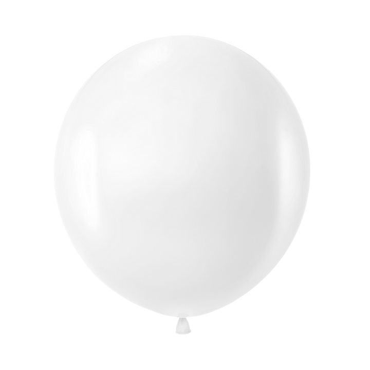 Balony białe 18cali 2szt.