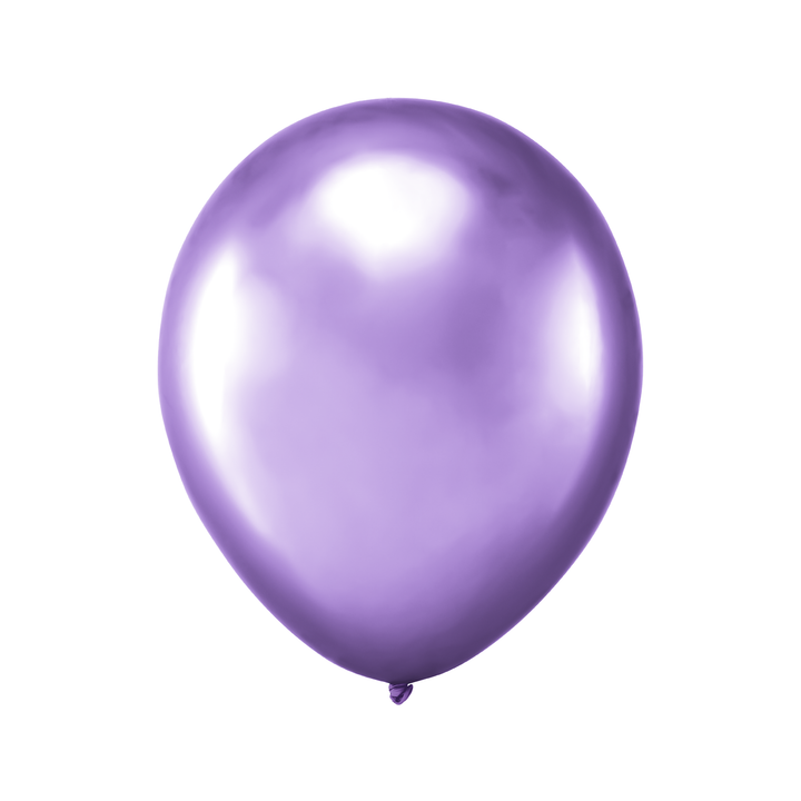 Balony chrom fioletowe 10cali 10szt.